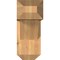 Ekena Millwork Traditional Craftsman Smooth Bracket w/ Offset Brace, Western Red Cedar, 7 1/2"W x 18"D x 18"H BKT0806X18X18TRA04SWR - alternate 2